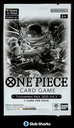 2025 ONE PIECE CARD GAME ENGLISH WINNER PACK VOLUME 3 PROMO FACTORY SEALED - Image 1