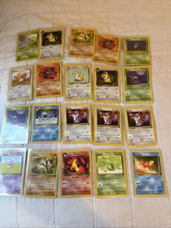 Lot of 170 Vintage Pokemon Cards 90s Varying Condition Trading Cards - Image 4