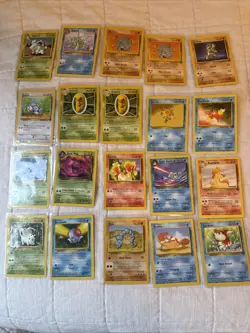 Lot of 170 Vintage Pokemon Cards 90s Varying Condition Trading Cards - Image 5