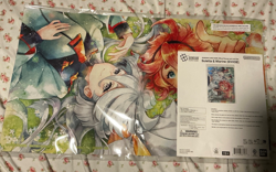 Gundam Card Game Official Playmat And Card Set: Suletta &Miorine [EVX02] - Image 1