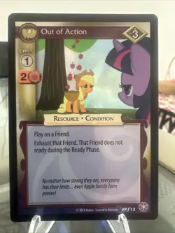 My Little Pony Collectible Card Game - Out of Action - PROMO #Pf13 - Image 1