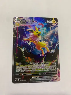 Jolteon VMAX SWSH184 SWSH: Sword & Shield Promo Cards Holo NM - Image 1