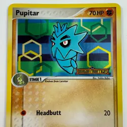 Pupitar 58/101 Pokemon Card TCG Reverse Holo Ex Dragon Frontiers MP VG Free Ship - Image 3