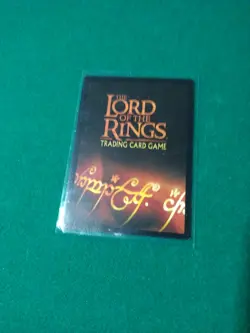 Lord of the Rings CCG Black Test Print Card LOTR - Image 2