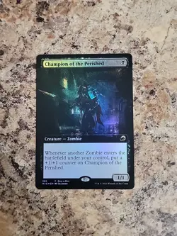 Champion of the Perished (Buy-a-Box) (Extended Art) Foil Mtg Magic English NM - Image 1