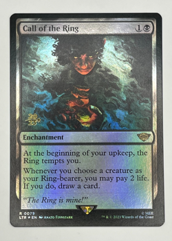 MTG Call Of The Ring Foil Prerelease LTR # 079 Lord of the RIngs Magic LOTR (NM) - Image 1