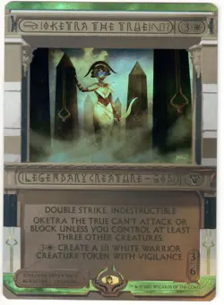 Magic The Gathering - Oketra the True - Amonkhet Invocations - NM - ENG - FOIL - Image 1
