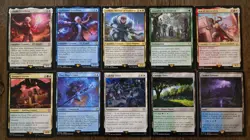 MTG Magic the Gathering Collection Lot 100 Rares/Mythics w/ 10 Foils NM #105 - Image 2