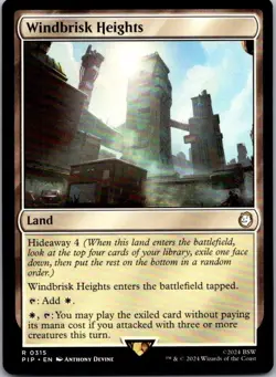 Windbrisk Heights R Land regular Universes Beyond: Fallout 315 Near Mint - Image 1