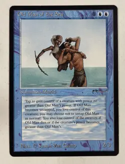 Old Man Of The Sea Arabian Nights LP Light Play MTG Magic The Gathering B - Image 1