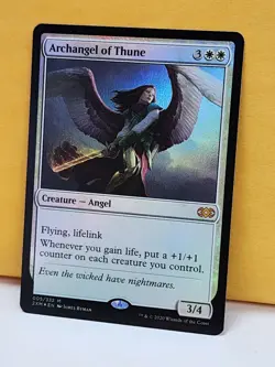 1x FOIL Archangel of Thune, NM, Double Masters (2XM), Magic: the Gathering, MtG - Image 1