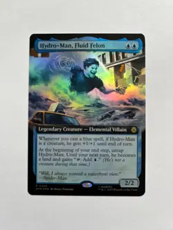 Hydro-Man, Fluid Felon (Extended Art) Marvel's Spider-Man Foil NM MTG🔥HOT🔥 - Image 1