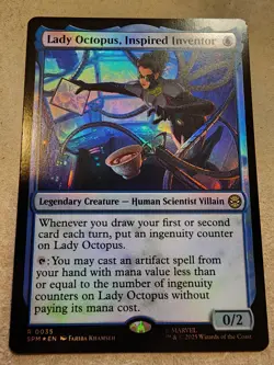 Lady Octopus, Inspired Inventor - #35 Foil - Marvel's Spider-Man - Mtg - Image 1