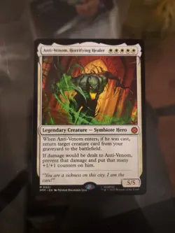 MTG - Marvel's Spider-Man - Anti-Venom, Horrifying Healer #0001 - Non Foil NM - Image 1