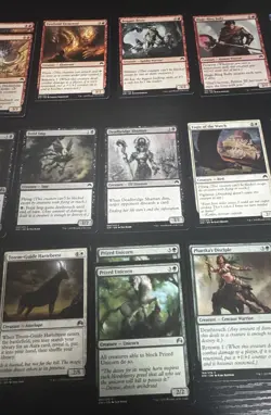 29 MTG ORI Creatures Magic The Gathering Origins Red White Blue Green Black Dual - Image 3