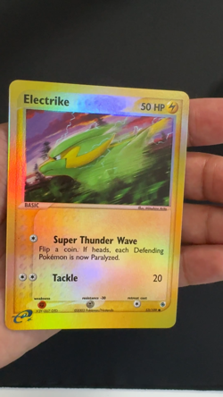 2003 Electrike EX Ruby & Sapphire E Series 53/109 Reverse Holo Pokemon TCG - LP+ - Image 2