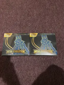 2 Pokemon TCG Mega Evolution Elite Trainer Box ETB Lot Of 2 Factory Sealed - Image 1
