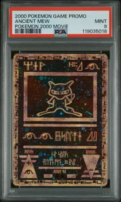 Pokemon Promo Ancient Mew Movie Promo PSA 9 - Image 1