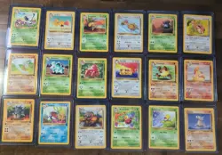 Pokemon TCG Jungle Unlimited Complete Set 64/64 LP-MP - Image 5