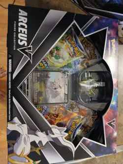2x Pokemon TCG Arceus V Figure Collection Box Brand New Sealed - Image 2