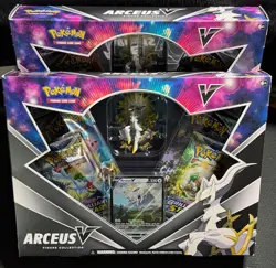 2x Pokemon TCG Arceus V Figure Collection Box Brand New Sealed - Image 1