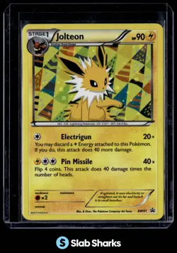 2011 POKEMON BW BLACK STAR PROMOS #BW91 JOLTEON HOLO - Image 1