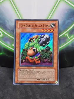 Yugioh Toon Goblin Attack Force DL7-EN001 Super Rare NM - Image 1