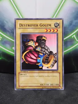 Yugioh Destroyer Golem MRD-040 Common 1st Edition NM - Image 1