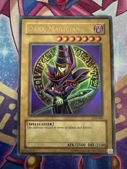 Dark Magician LOB-005 The Legend of Blue Eyes White Dragon Yu-Gi-Oh - Image 1