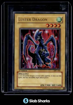 2003 YU-GI-OH! MAGICIAN'S FORCE 1ST EDITION #MFC-058 LUSTER DRAGON - Image 1