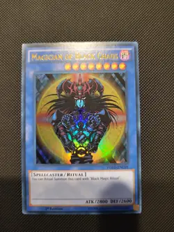 Magician of Black Chaos YGLD-ENC01 King of Games: Yugi's Legendary Decks... - Image 1