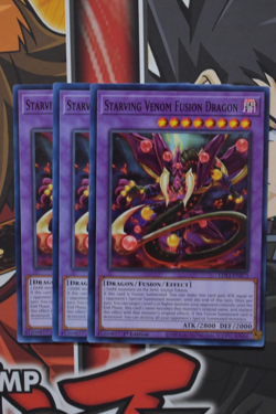 x3 Starving Venom Fusion Dragon LDS3-EN073 | 1st Edition | Yu-Gi-Oh! - Image 1