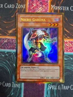 Yu-Gi-Oh! Necro Gardna GLD2-EN027 Limited Gold Rare Near Mint b2/ - Image 1
