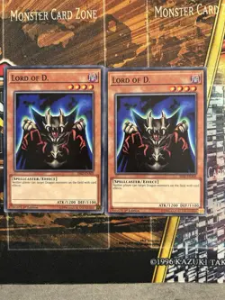 Yu-Gi-Oh! Speed Duel Lord of D. X2 NM - Image 1