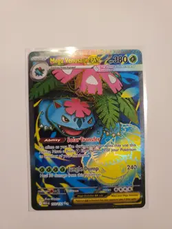 Mega Venusaur EX 155/132 Mega Evolution ENGLISH Pokemon TCG Card - Image 1