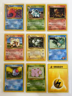Pokemon Card Binder Collection - Vintage Card Lot | 1999-2000 WOTC Rare/Uncommon - Image 1
