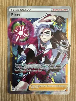Piers - TG28/TG30 - Pokemon Astral Radiance Sword & Shield Full Art Card NM - Image 1