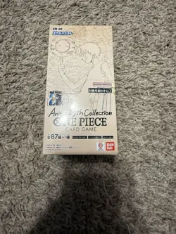 BANDAI ONE PIECE Card Game Extra Booster Anime25th collection EB-02 BOX Japanese - Image 1
