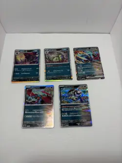 5 Card Lot Pokemon Cards Holographic Darkness (Japanese) Mint. Not Played - Image 1