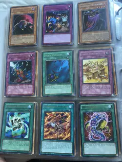 Yugioh Huge Binder Lot Of 270 Rare Cards - Image 1