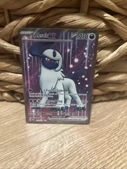 Pokemon TCG Absol EX Sv03: Obsidian Flames Holo Ultra Rare Card 214/197 - Image 1