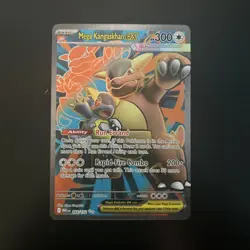 Pokemon TCG Mega Kangaskhan EX Mega Evolution Ultra Rare Full Art Card 164/132 - Image 1