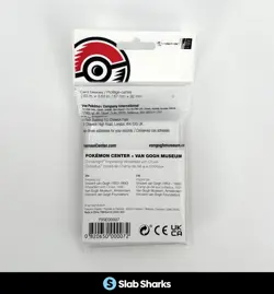 POKEMON CENTER X VAN GOGH MUSEUM CORVIKNIGHT WHEATFIELD CARD SLEEVES SEALED - Image 2