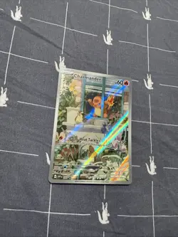 Pokemon TCG Charmander Sv03: Obsidian Flames Holo Promo Card 026/197 - Image 1
