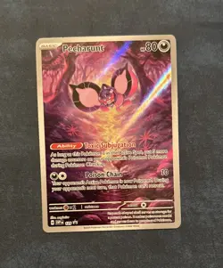 Pecharunt 129 Sv: Scarlet & Violet Black Star Promo Card Holo Pokemon TCG - Image 1