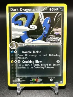 Pokemon Card - Dark Dragonair 32/109 (Stamped) EX Team Rocket Returns Holo - Image 1
