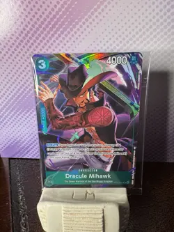 Dracule Mihawk (Illustration Box Vol.4) ST12-003 One Piece Promotion Cards Foil - Image 1
