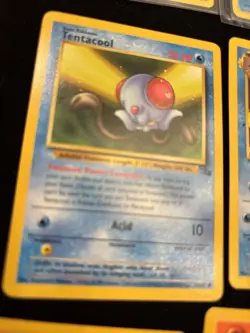 pokemon 19 Vintage Noholo cards: 4 Energy, Water, Fossil Jungle More - Image 3