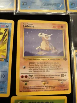 pokemon 19 Vintage Noholo cards: 4 Energy, Water, Fossil Jungle More - Image 5