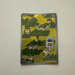 Pokemon TCG Pidgey 207/197 SV03: Obsidian Flames Full Art Card Nintendo nm - Image 1